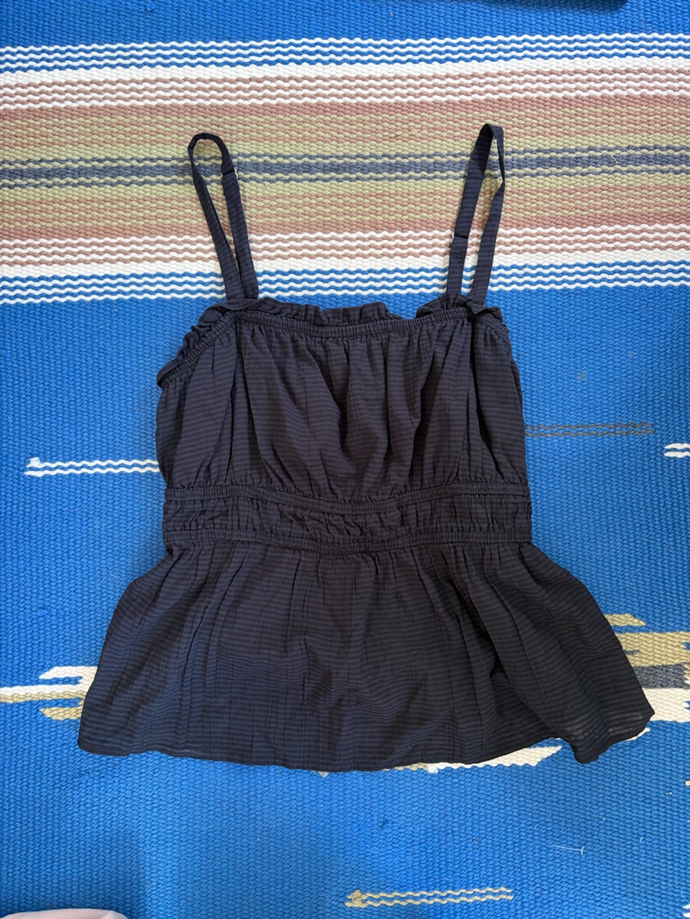 Grunge Peplum Babydoll Cami Tank